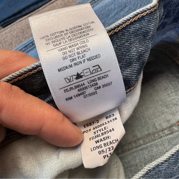 Favorite Daughter The Masha Jeans Super High Rise Wide Leg in Long Beach Size 28 - Picture 10 of 11